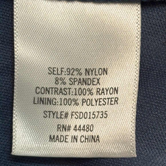 Miami Blue Long Sheer Sleeve V-Neck Sundress size M - Picture 9 of 14